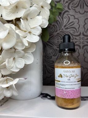 AMINNAH 24k Gold Glow Oil